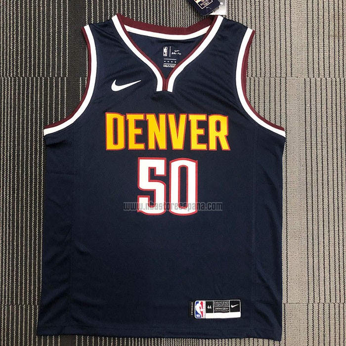 Camiseta Denver Nuggets Aaron Gordon NO 50 Icon 2021 Azul